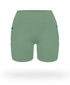 Short Pro Running Dama Largo Verde Claro