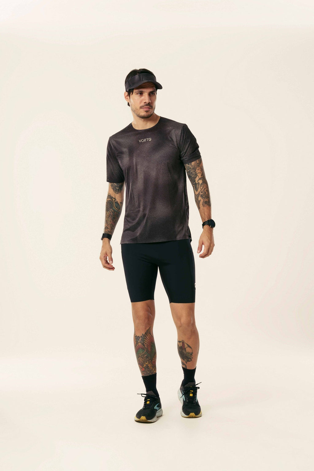 Camiseta Manga Élite Hombre Jaleo Oliva Levitari