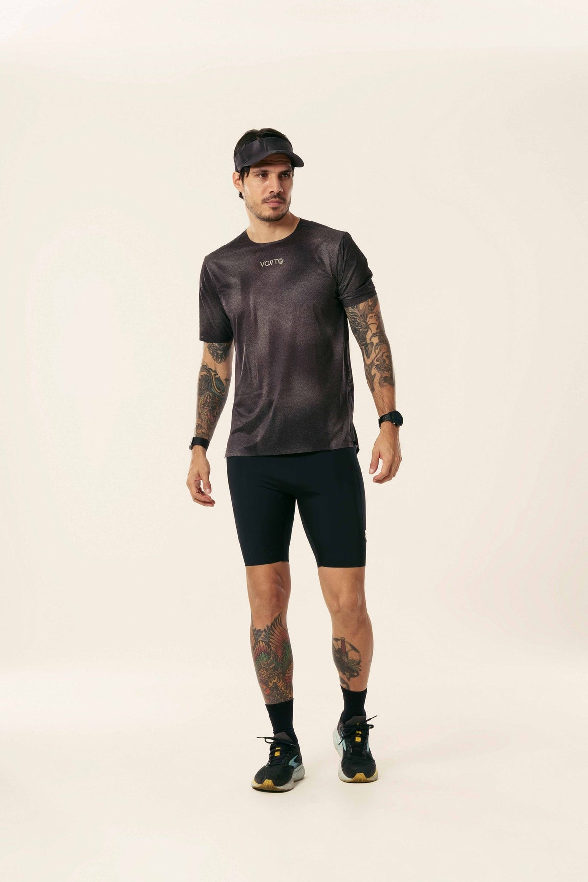 Camiseta Manga Élite Hombre Jaleo Oliva Levitari
