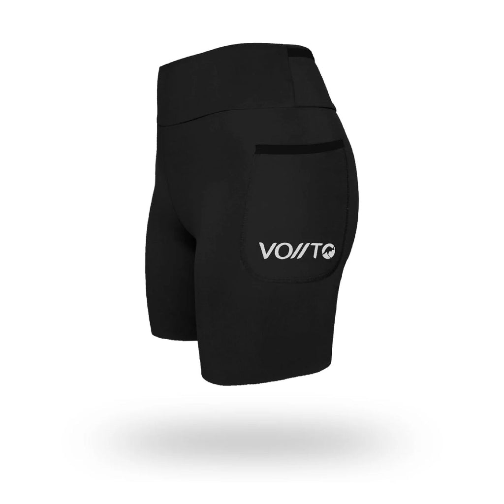 Short Pro Running Dama Largo Negra