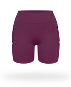 Short Pro Running Dama Largo Vinotinto