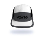 Gorra Running Pro Gris/Blanca/Negra