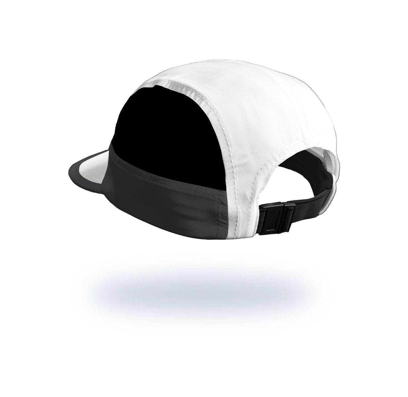 Gorra Running Pro Gris/Blanca/Negra