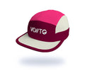 Gorra Running Pro Vinotinto/Fucsia