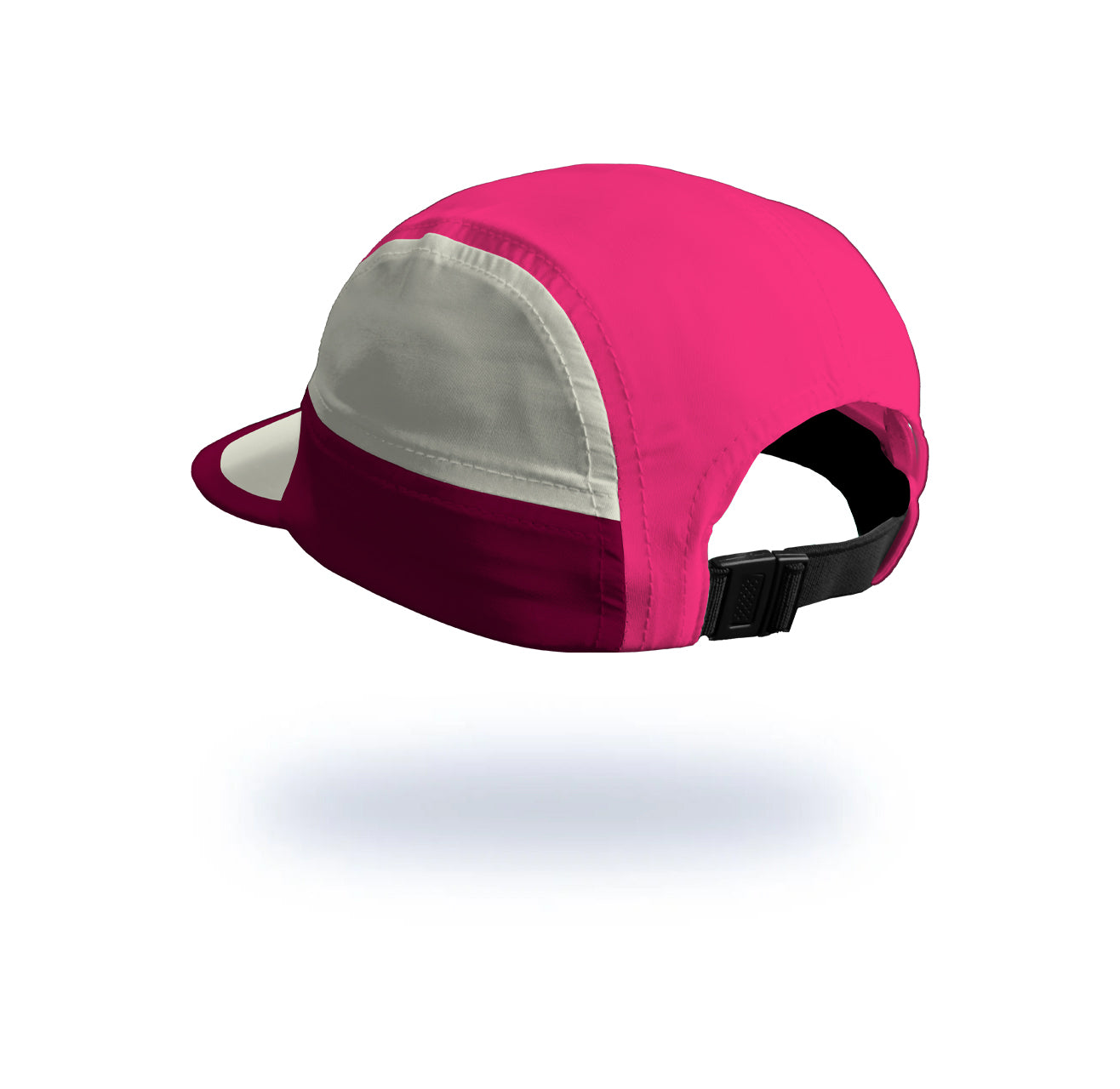 Gorra Running Pro Vinotinto/Fucsia