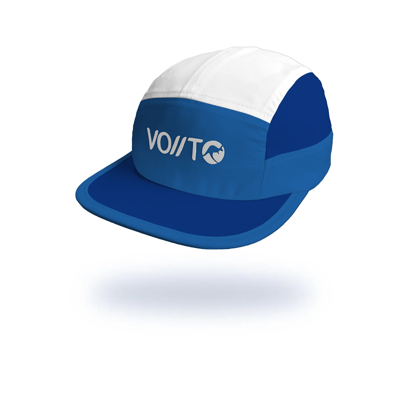 Gorra Running Pro Azul/Blanca