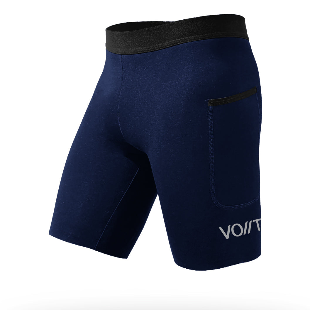 Short Pro Hombre Azul 5 Bolsillos