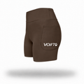 Short Pro Running Dama Corto Café