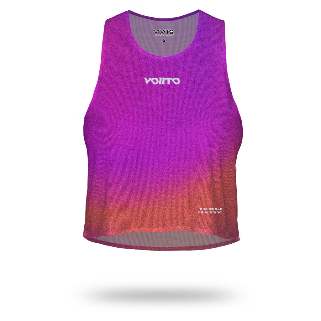 Crop Top Élite Dama Sky Drift