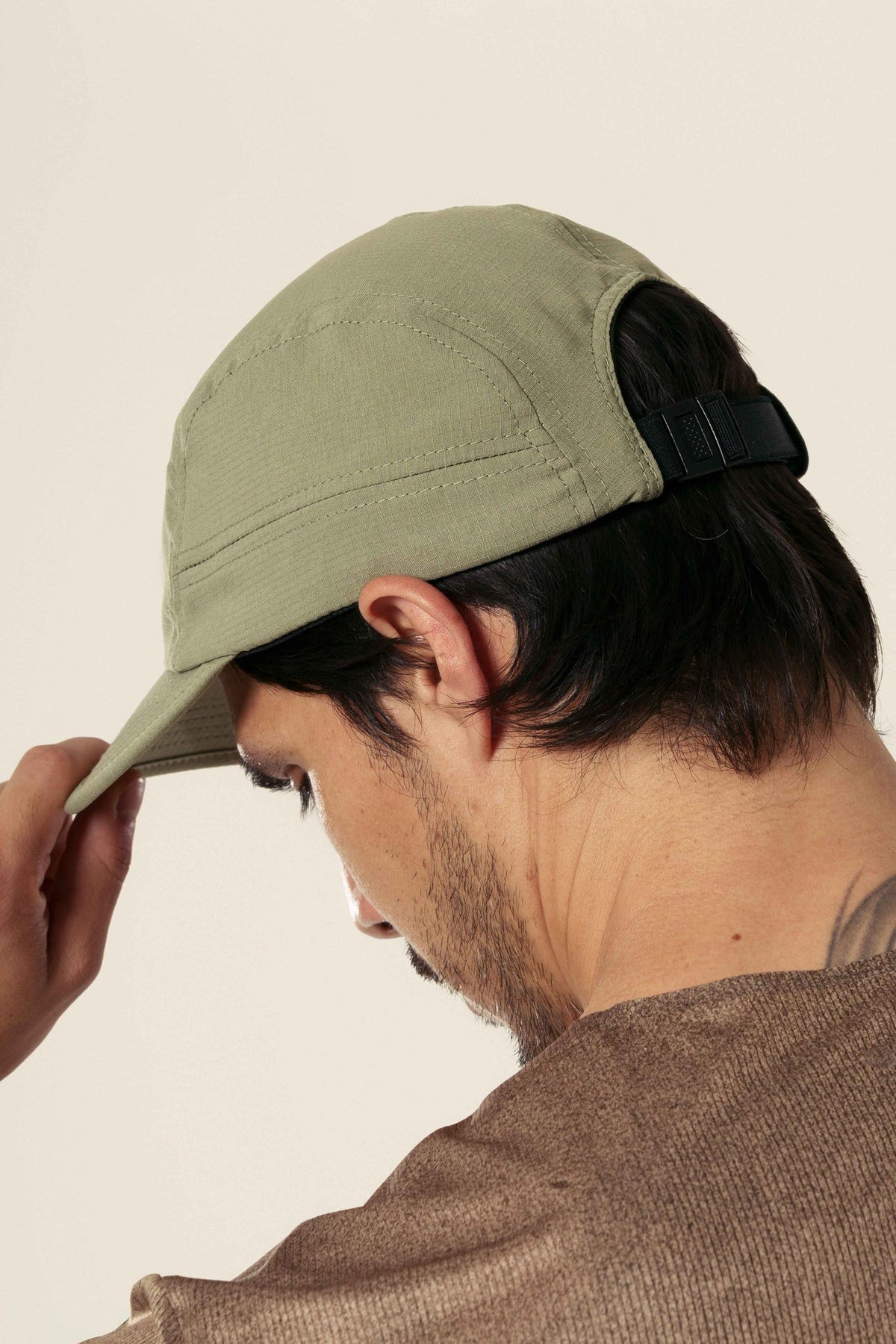 Gorra Running Pro Verde Militar