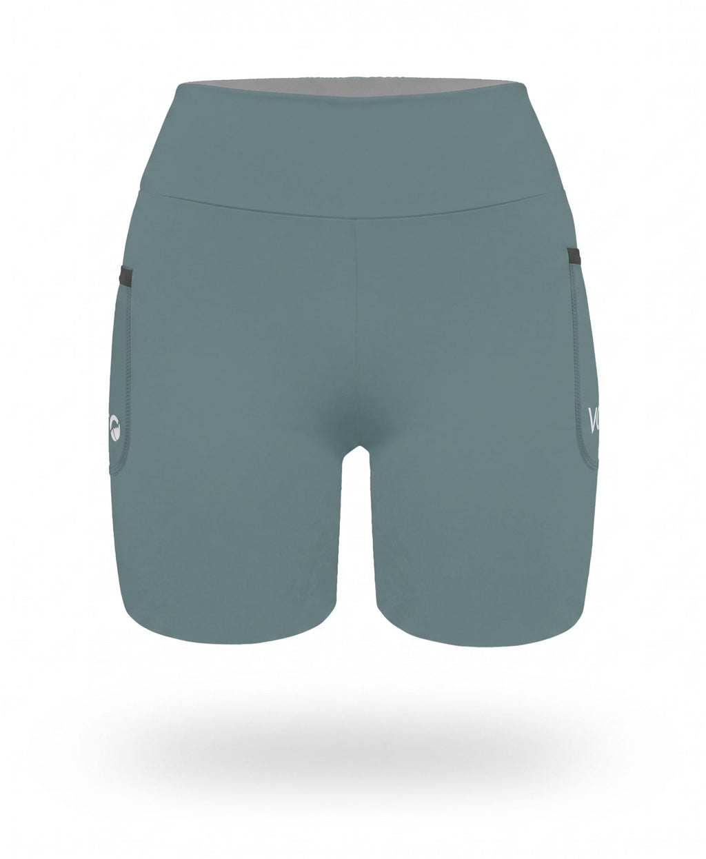 Short Pro Running Dama Largo Verde Olivo
