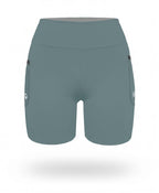 Short Pro Running Dama Largo Verde Olivo