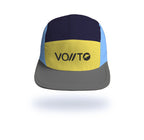 Gorra Running Pro Azul/Amarilla