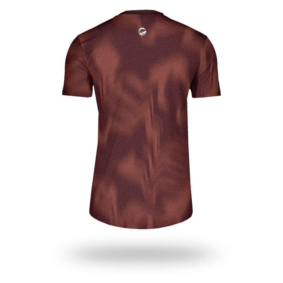 Camiseta Manga Élite Hombre Jaleo Ocre Levitari
