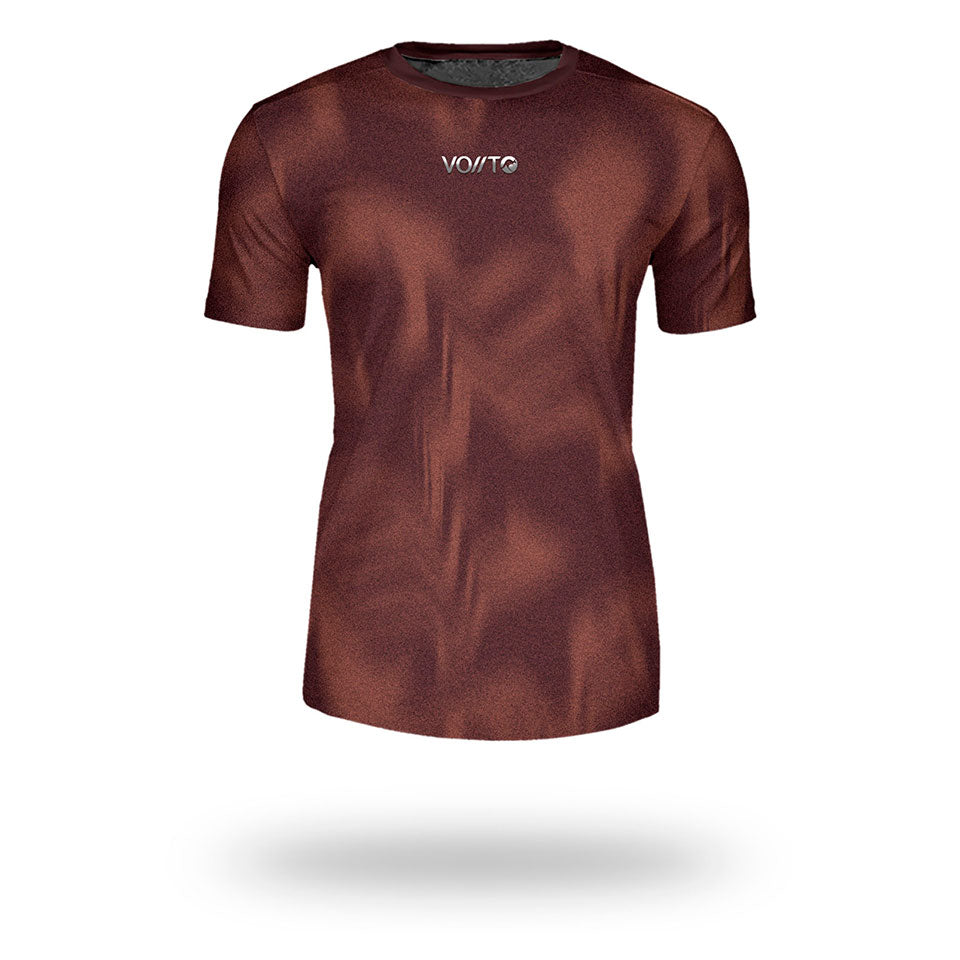 Camiseta Manga Élite Hombre Jaleo Ocre Levitari