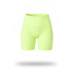 Short Pro Running Dama Corto Verde Limón