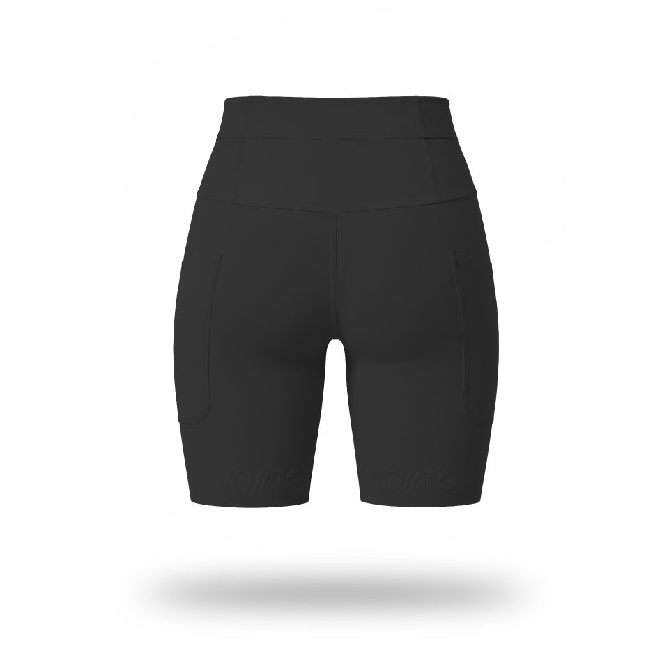 Short Pro Running Dama Largo Negra