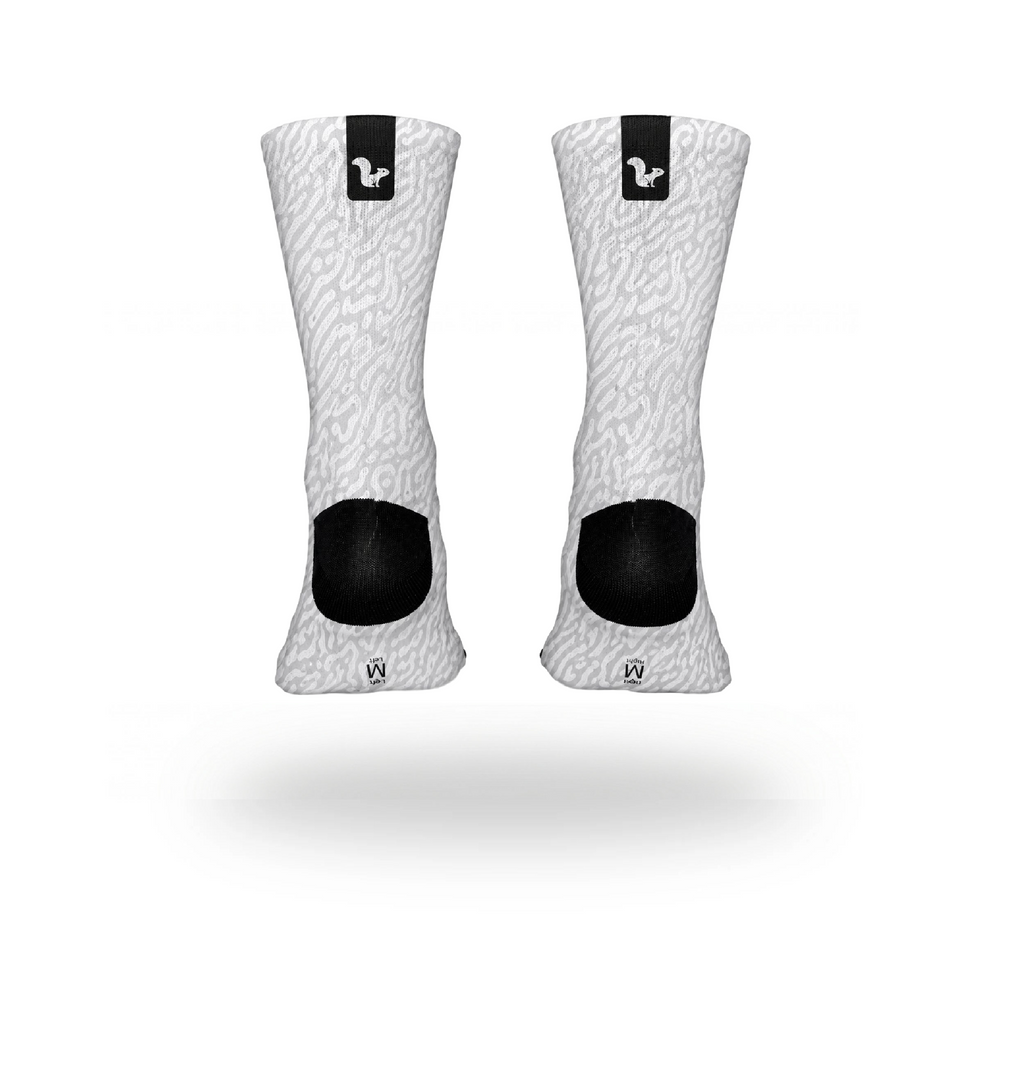 Medias Deportivas Zebra Gris
