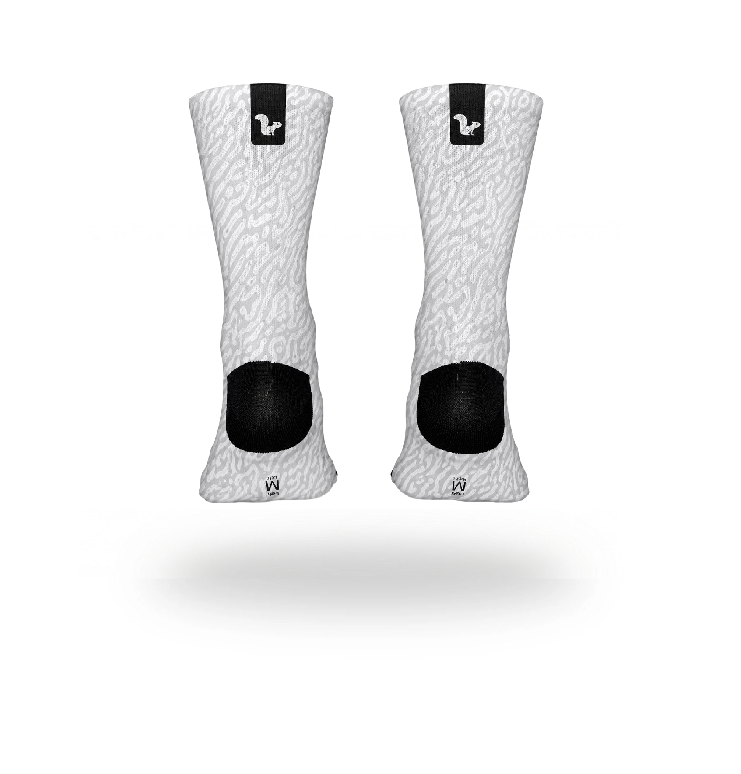 Medias Deportivas Zebra Gris