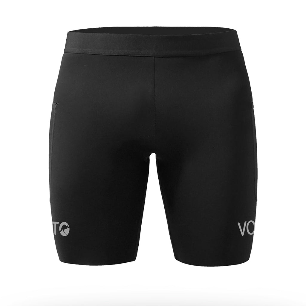 Short Pro Hombre Negro 5 Bolsillos
