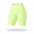 Short Pro Running Dama Largo Verde Limón