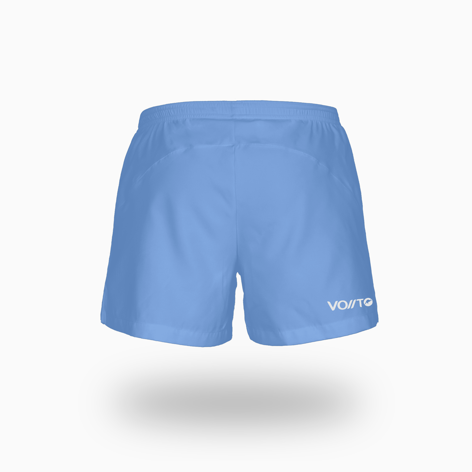 Pantaloneta Bolsillos Laterales Hombre Azul Cielo