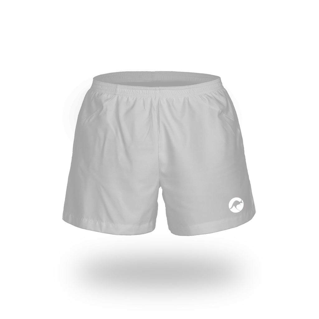 Pantaloneta Bolsillos Laterales Hombre Gris