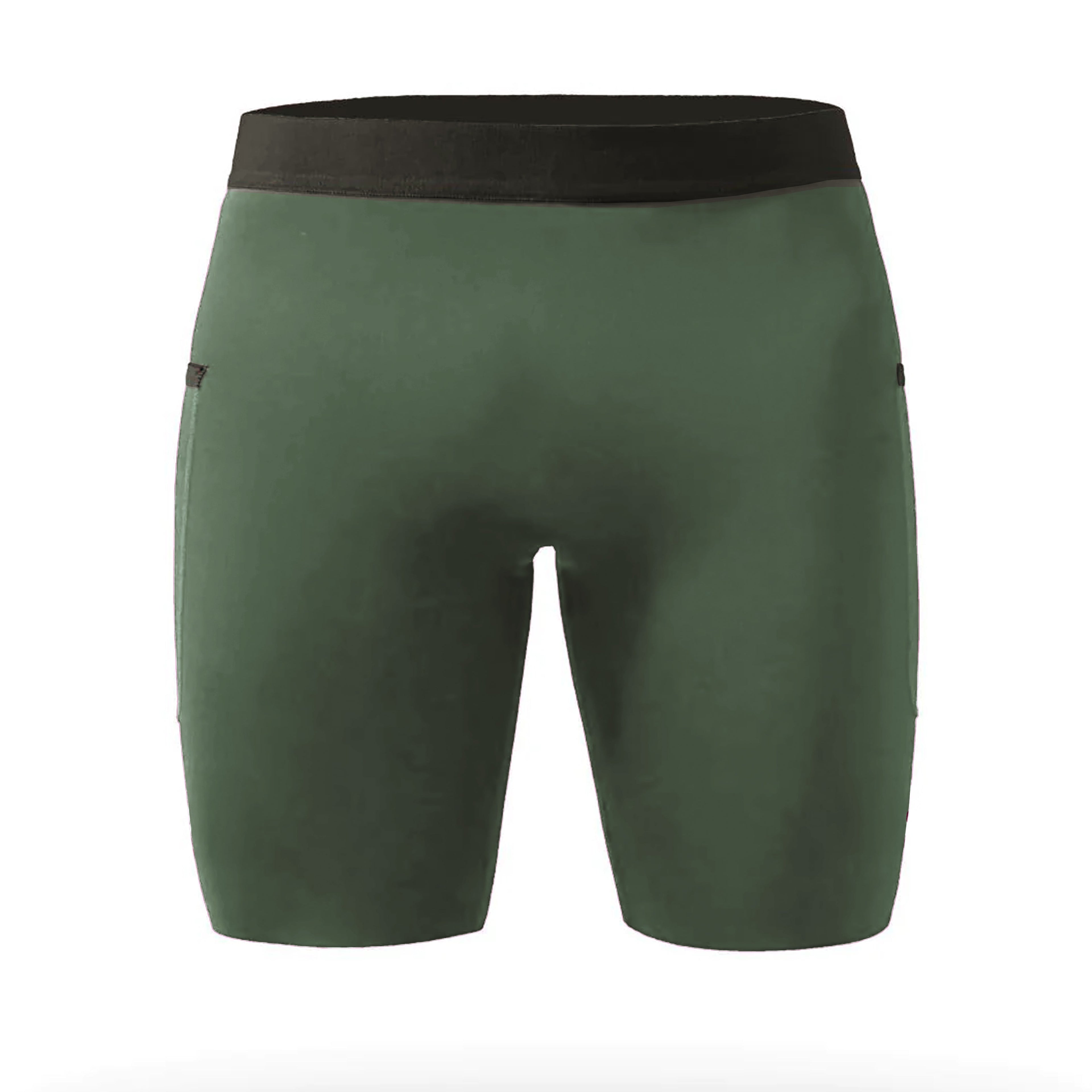Short Pro Hombre Verde Oscuro 5 bolsillos