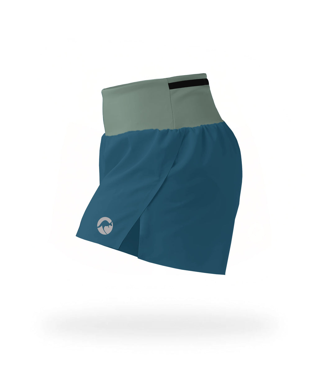 Pantaloneta Élite Dama  - Verde Azul