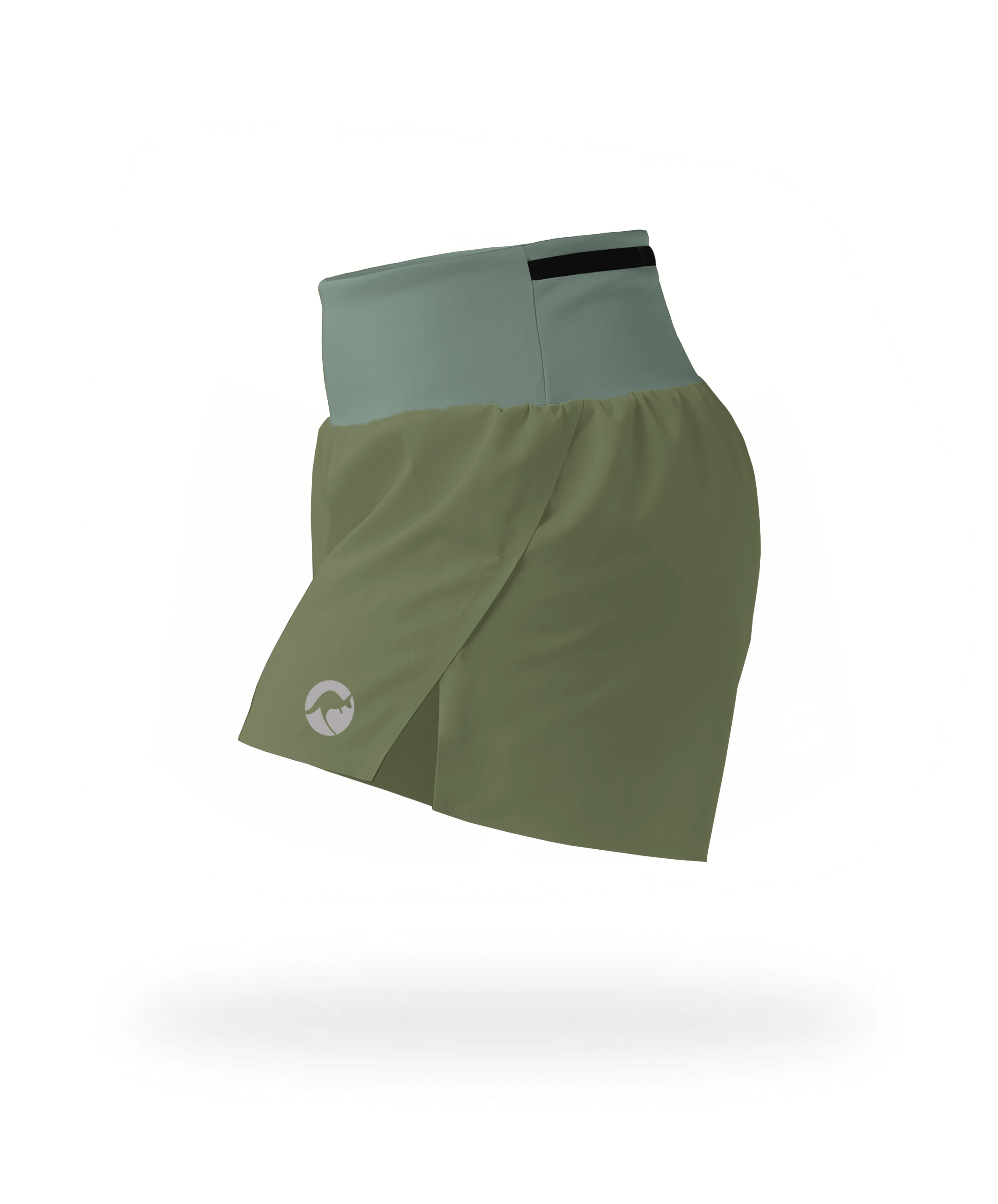 Pantaloneta Élite Dama  - Verde Militar