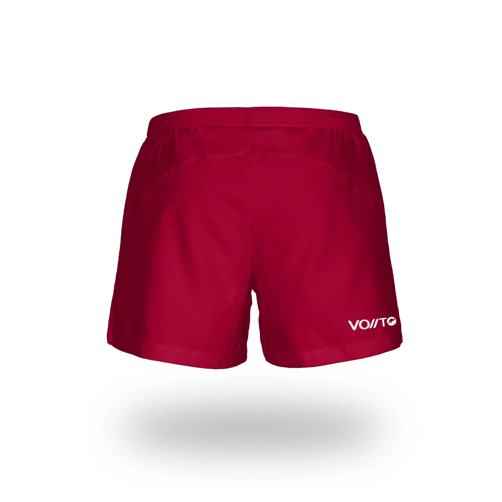 Pantaloneta Bolsillos Laterales Hombre Roja