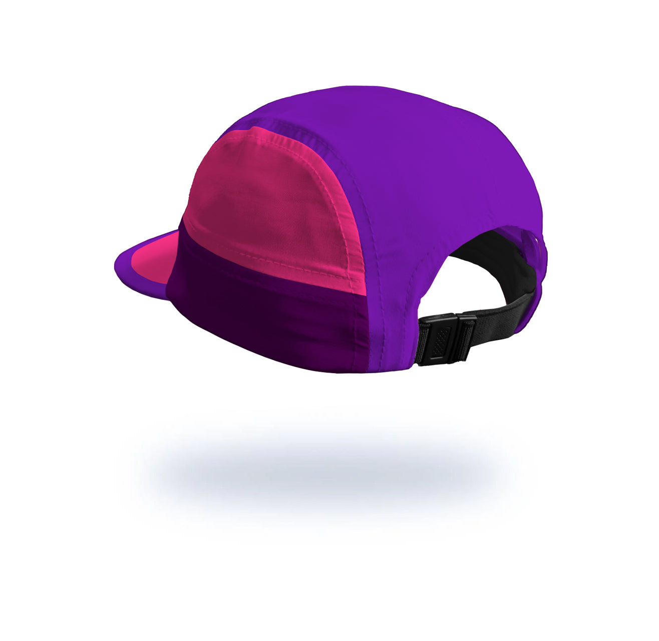 Gorra Running Pro Morada/Rosada