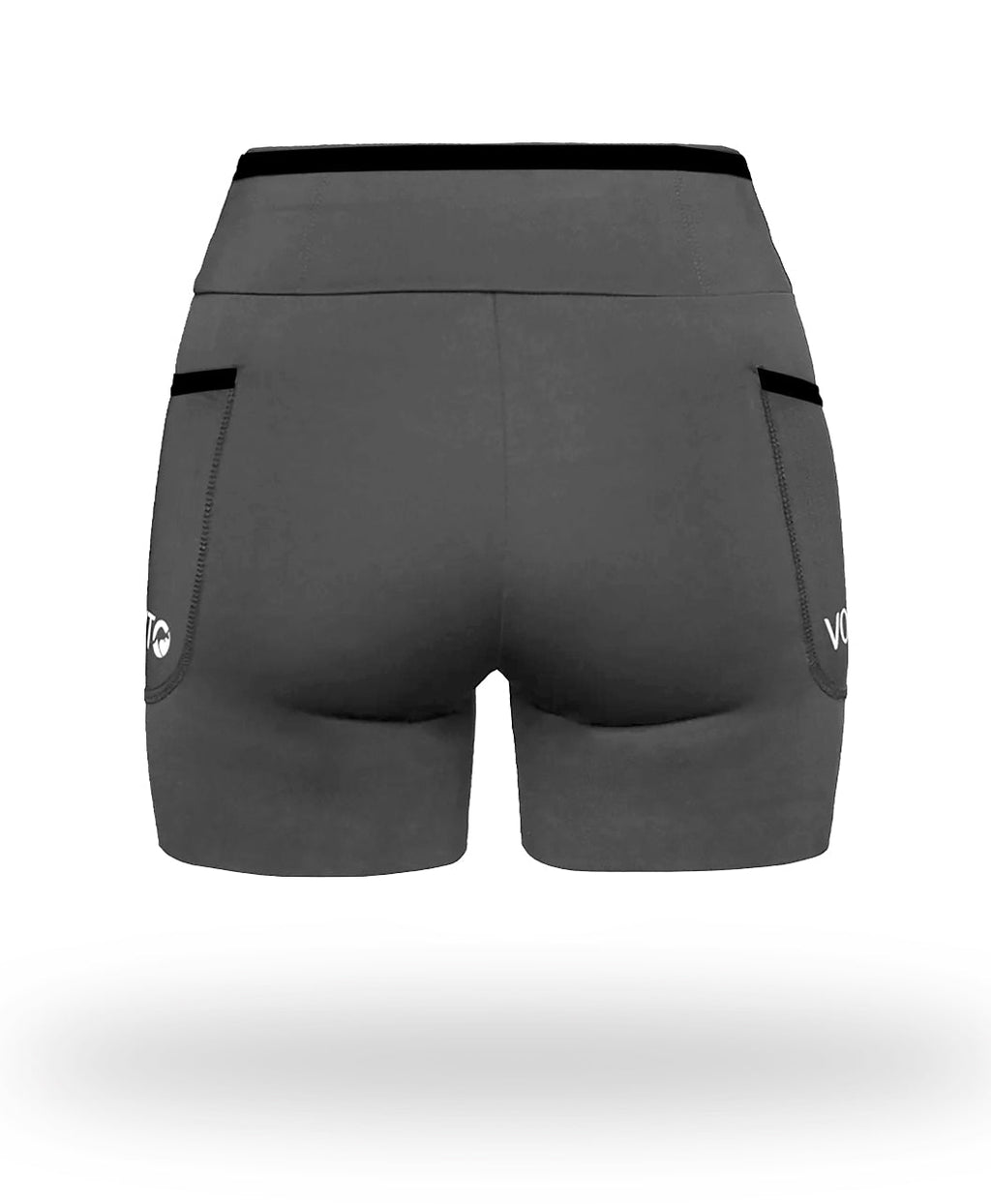 Short Pro Running Dama Corto Gris