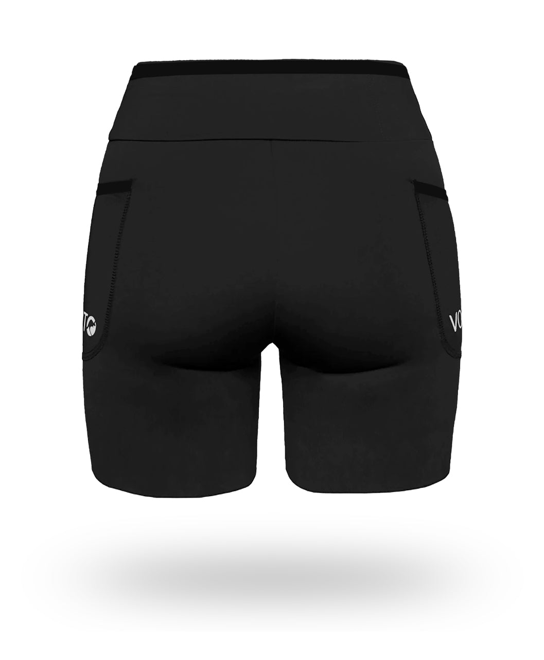 Short Pro Running Dama Largo Negra