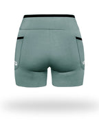 Short Pro Running Dama Corto Verde Olivo