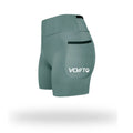 Short Pro Running Dama Corto Verde Olivo