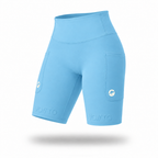 Short Pro Running Dama Largo Azul Cielo
