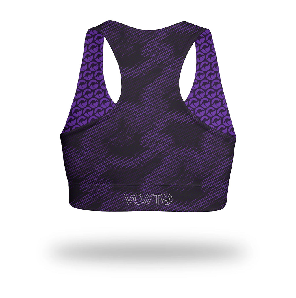 Top Dama Escama Morado