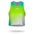 Crop Top Élite Dama Neón Fresh