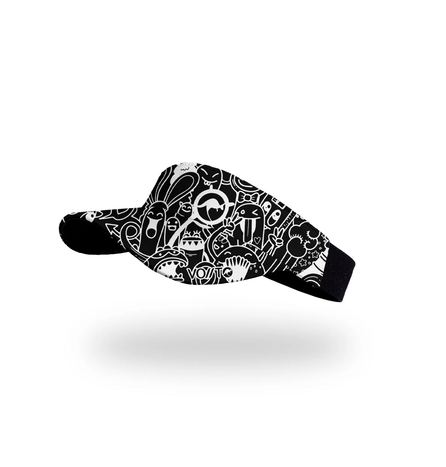 Visera Comic Negra
