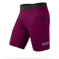 Short Pro Hombre Vinotinto 5 bolsillos