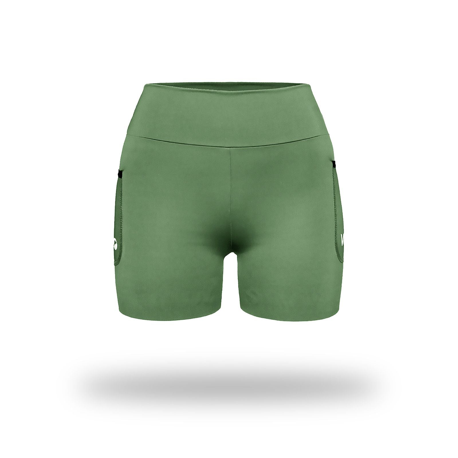 Short Pro Running Dama Corto Verde Claro