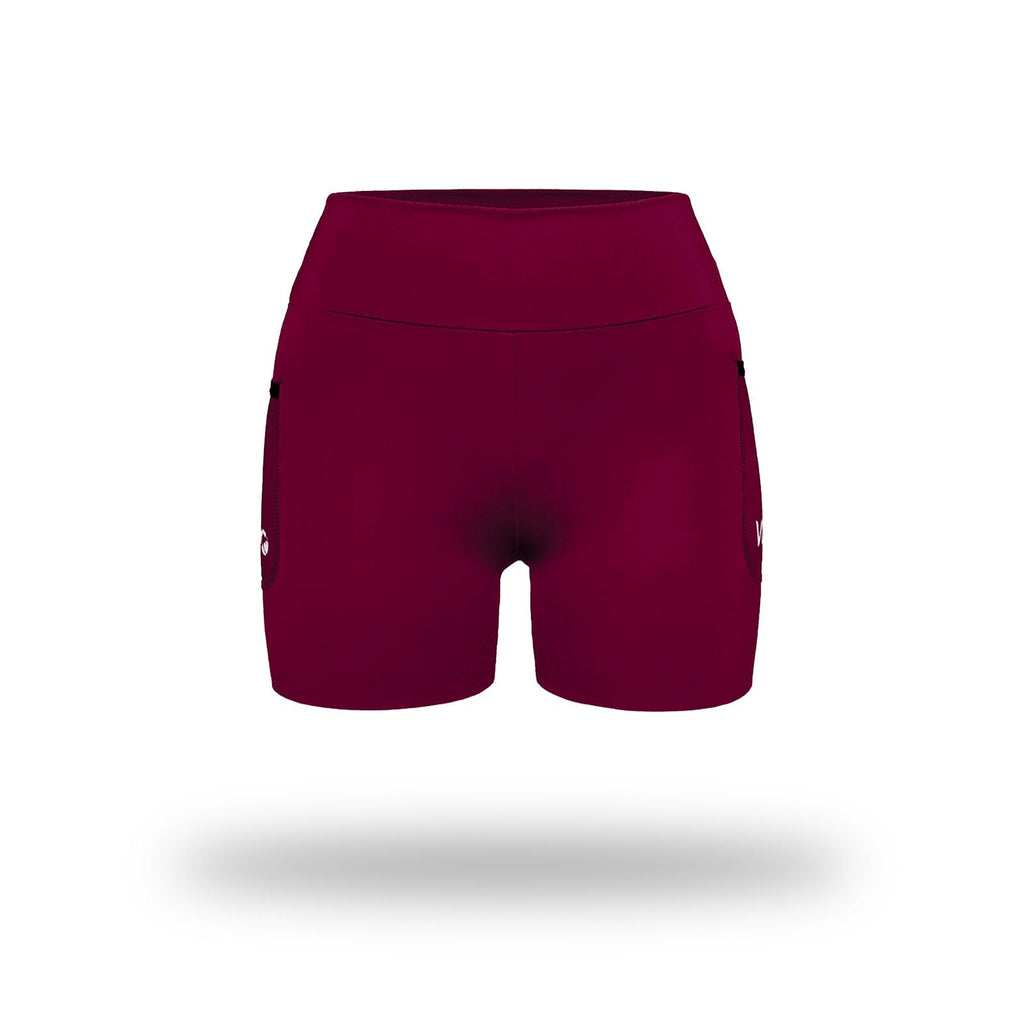 Short Pro Running Dama Corto Vinotinto