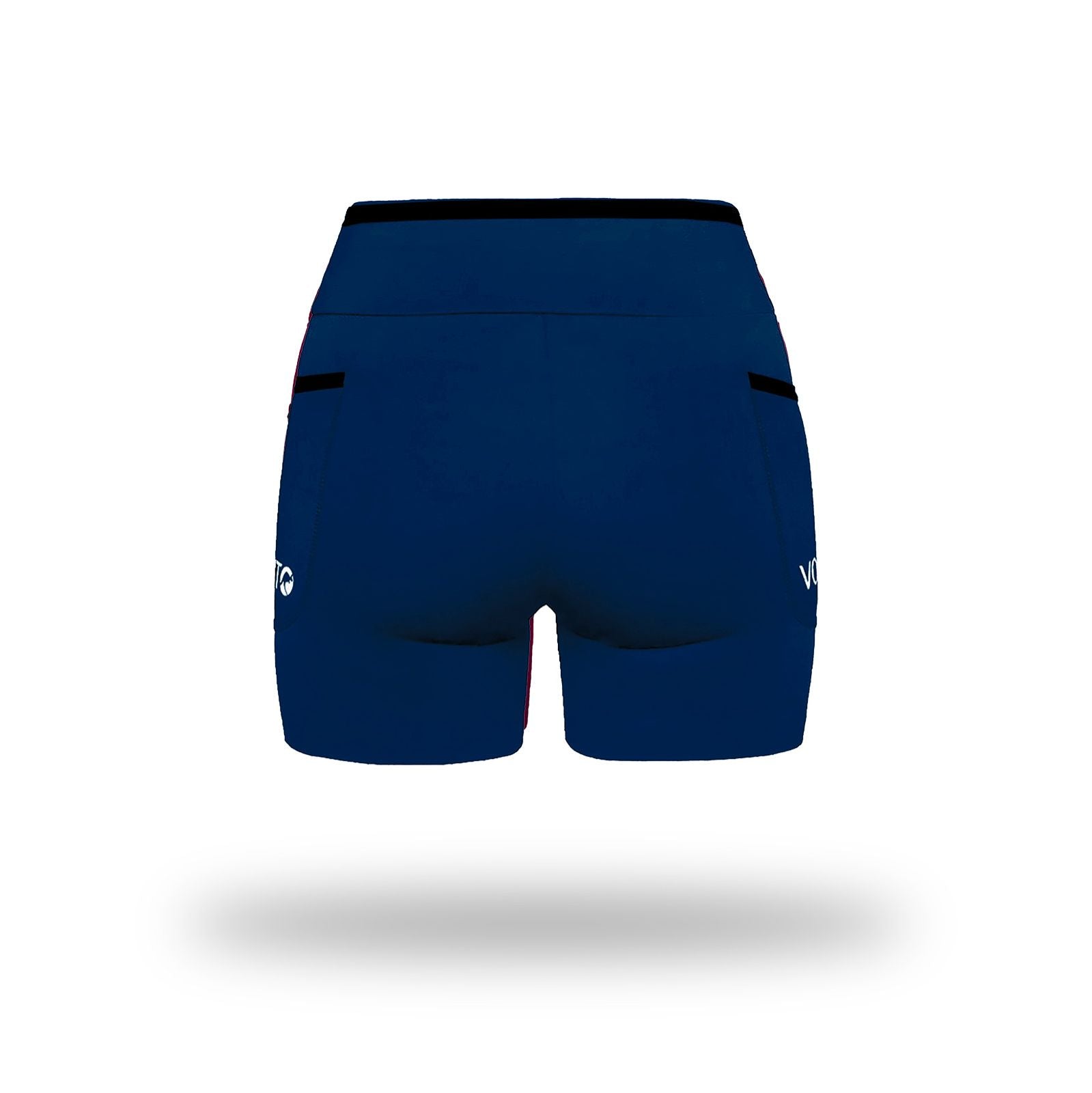 Short Pro Running Dama Corto Azul